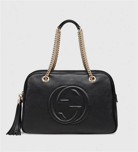 gucci thermal lunch bag|gucci leather shoulder bag.